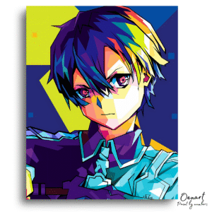 Sword Art Online: Kirito Pop Art - Anime Diamond Painting