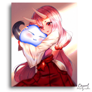 That Time I Got Reincarnated as a Slime: Cute Shuna and Rimuru - Anime Diamond Painting