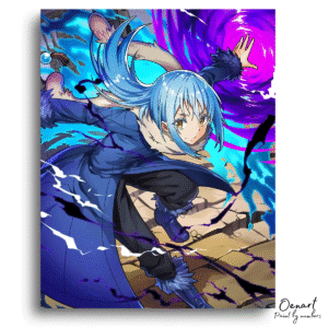 That Time I Got Reincarnated as a Slime: Rimuru Fighting - Anime Diamond Painting