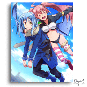 That Time I Got Reincarnated as a Slime: Rimuru and Milim - Anime Diamond Painting