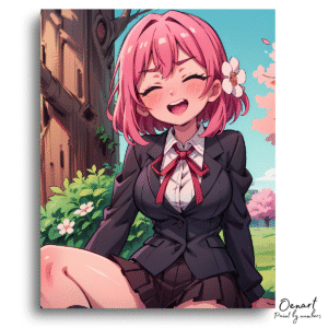 The 100 Girlfriends Who Really Love You: Cute Hakari - Anime Diamond Painting