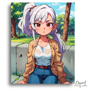 The 100 Girlfriends Who Really Love You: Cute Nano - Anime Diamond Painting
