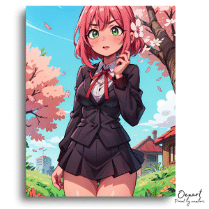 The 100 Girlfriends Who Really Love You: Kawaii Hakari - Anime Diamond Painting