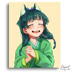 The Apothecary Diaries: Maomao with Cat Ears - Anime Paint By Numbers Kit