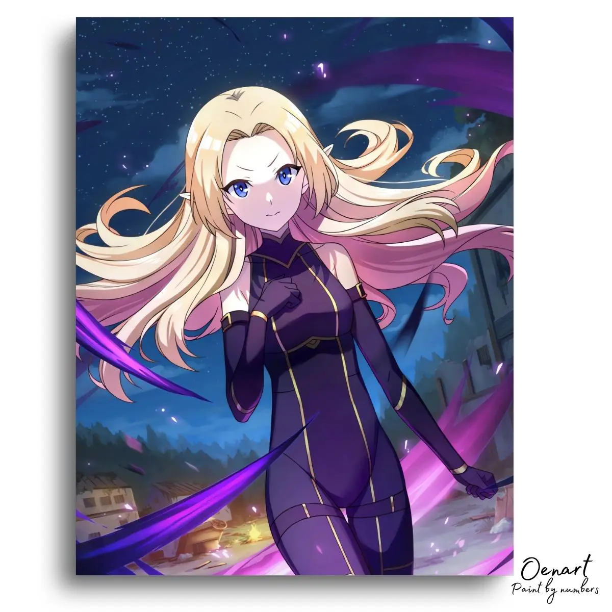 The Eminence in Shadow: Anger - Anime Diamond Painting