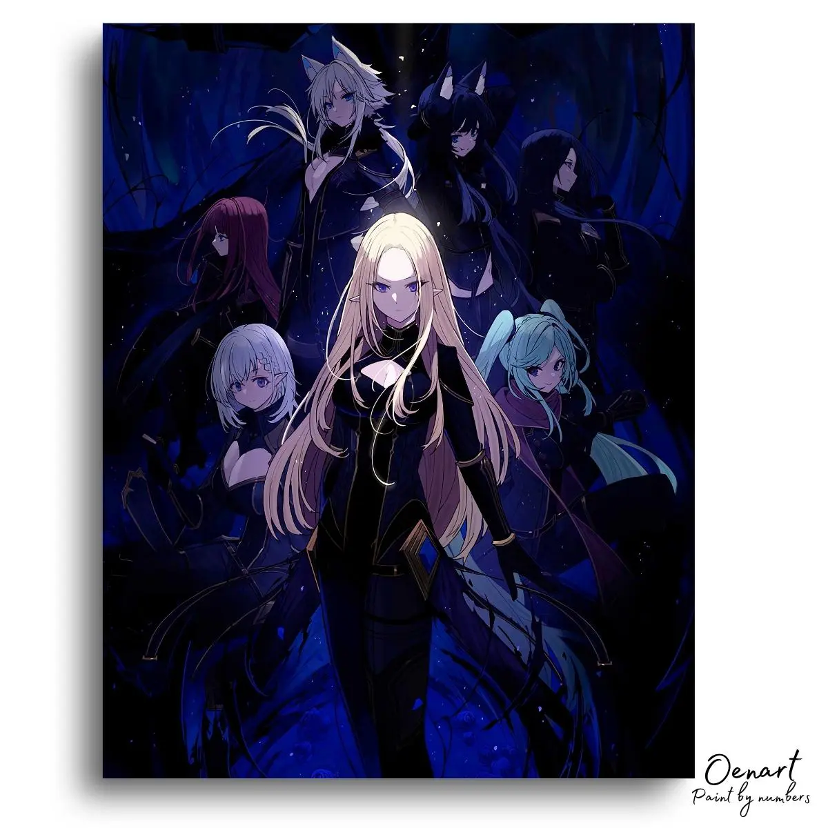 The Eminence in Shadow: Team - Anime Diamond Painting