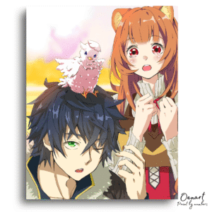 The Rising of the Shield Hero: Naofumi Raphtalia Filo - Anime Diamond Painting