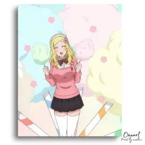 Tomo Chan Is a Girl: Candy - Anime Paint By Numbers Kit