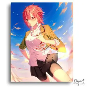 Tomo Chan Is a Girl: Solo - Anime Paint By Numbers Kit
