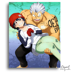 Undead Unluck: Kawaii Andy & Fuuko - Anime Diamond Painting