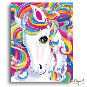 Unicorn Fantasy Whimsy - Paint By Numbers Kit