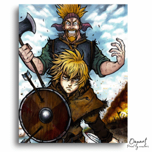 Vinland Saga: Thorkell and Thorfinn - Anime Diamond Painting