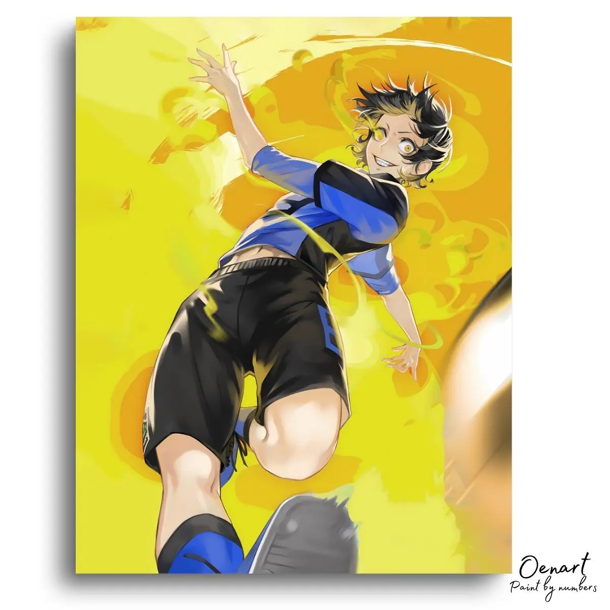 Blue Lock: Bachira - Anime Diamond Painting - Oenart™