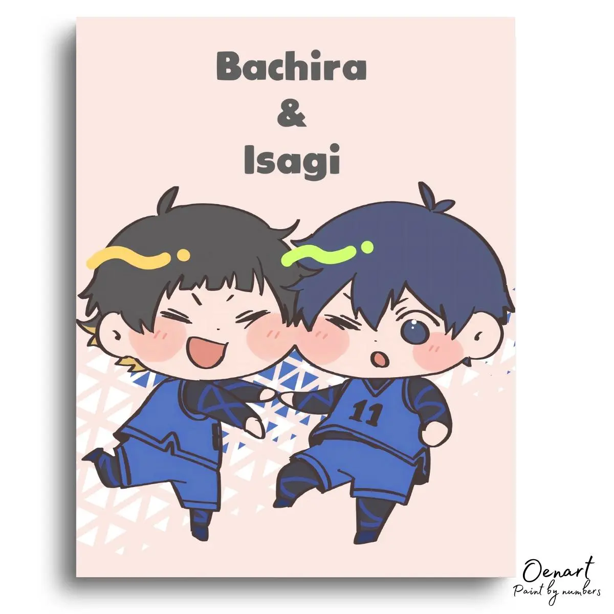 Blue Lock: Bachira & Isagi - Anime Diamond Painting - Oenart™