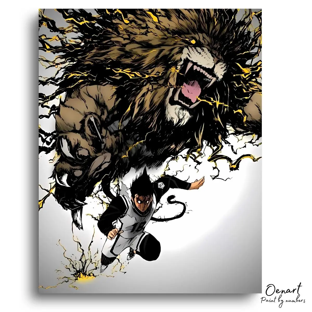 Blue Lock: Barou Lion - Anime Diamond Painting - Oenart™