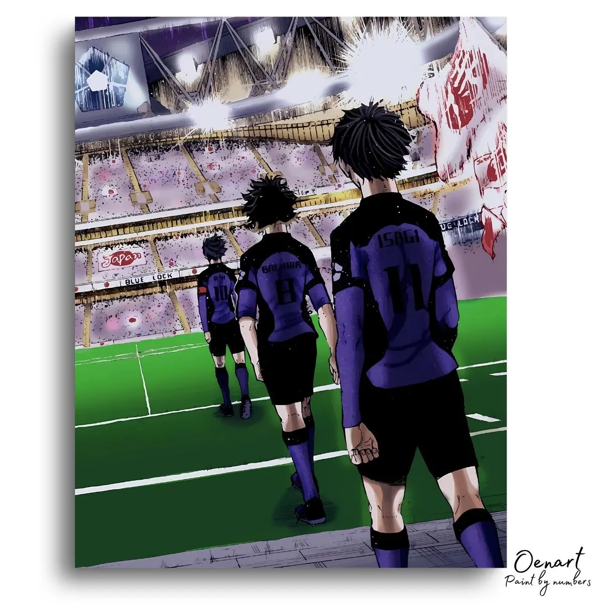 Blue Lock: Game on - Anime Diamond Painting - Oenart™