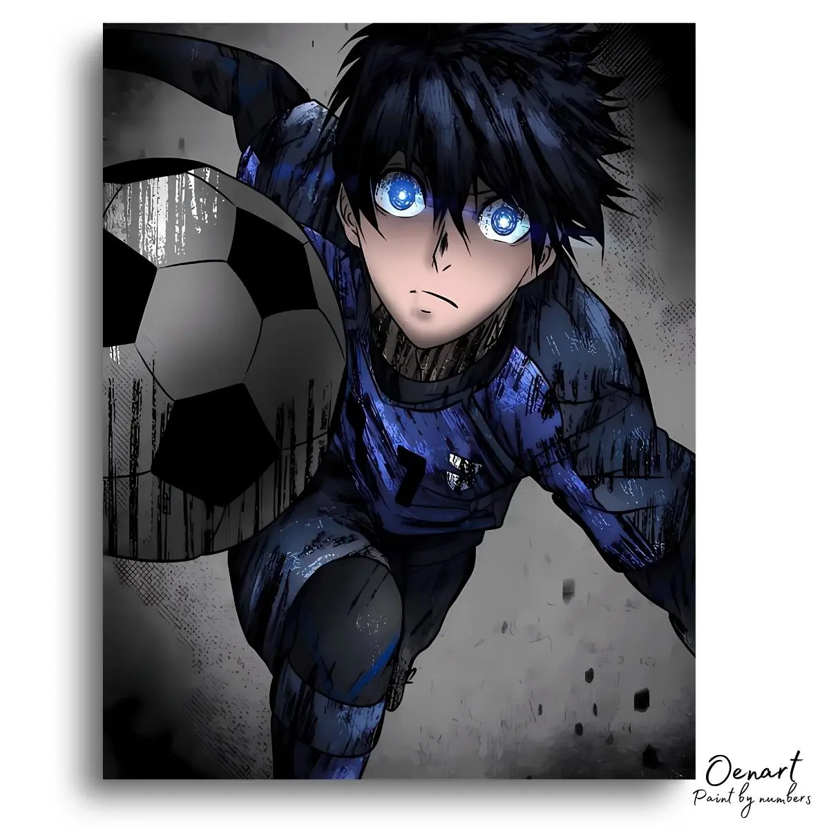 Blue Lock: In Blue - Anime Diamond Painting - Oenart™
