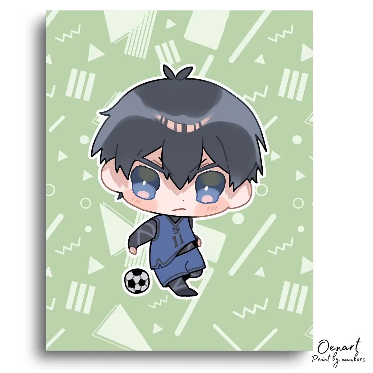 Blue Lock: Isagi Figure - Anime Diamond Painting - Oenart™