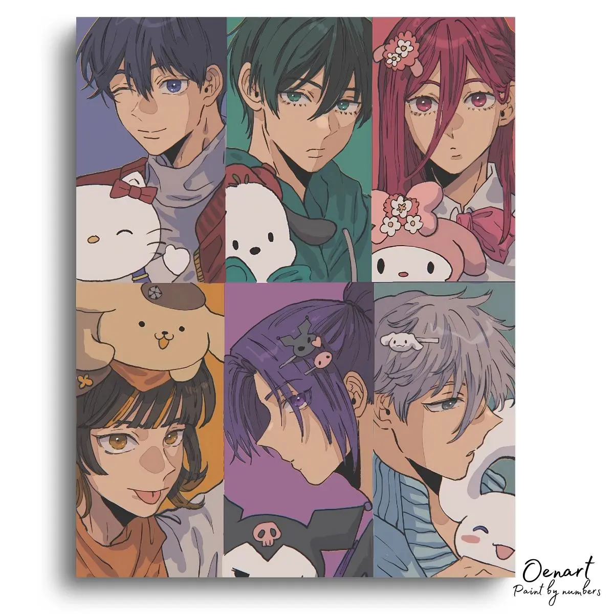 Blue Lock: Players - Anime Diamond Painting - Oenart™
