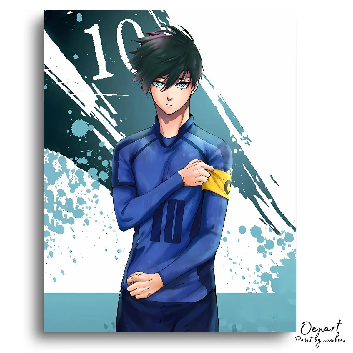 Blue Lock: Rin The Captain - Anime Diamond Painting - Oenart™