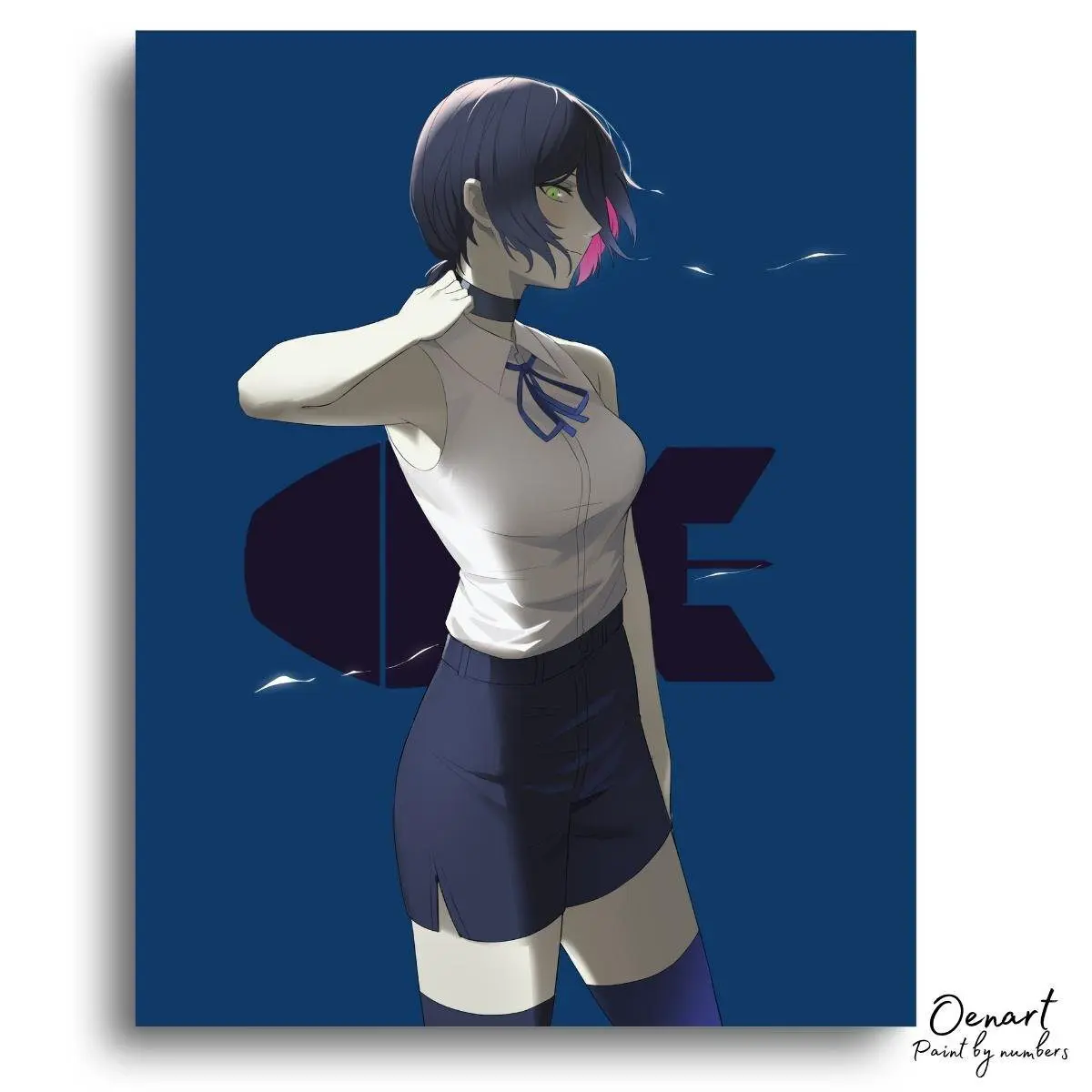 Chainsaw Man: Blue Reze - Anime Diamond Painting - Oenart™