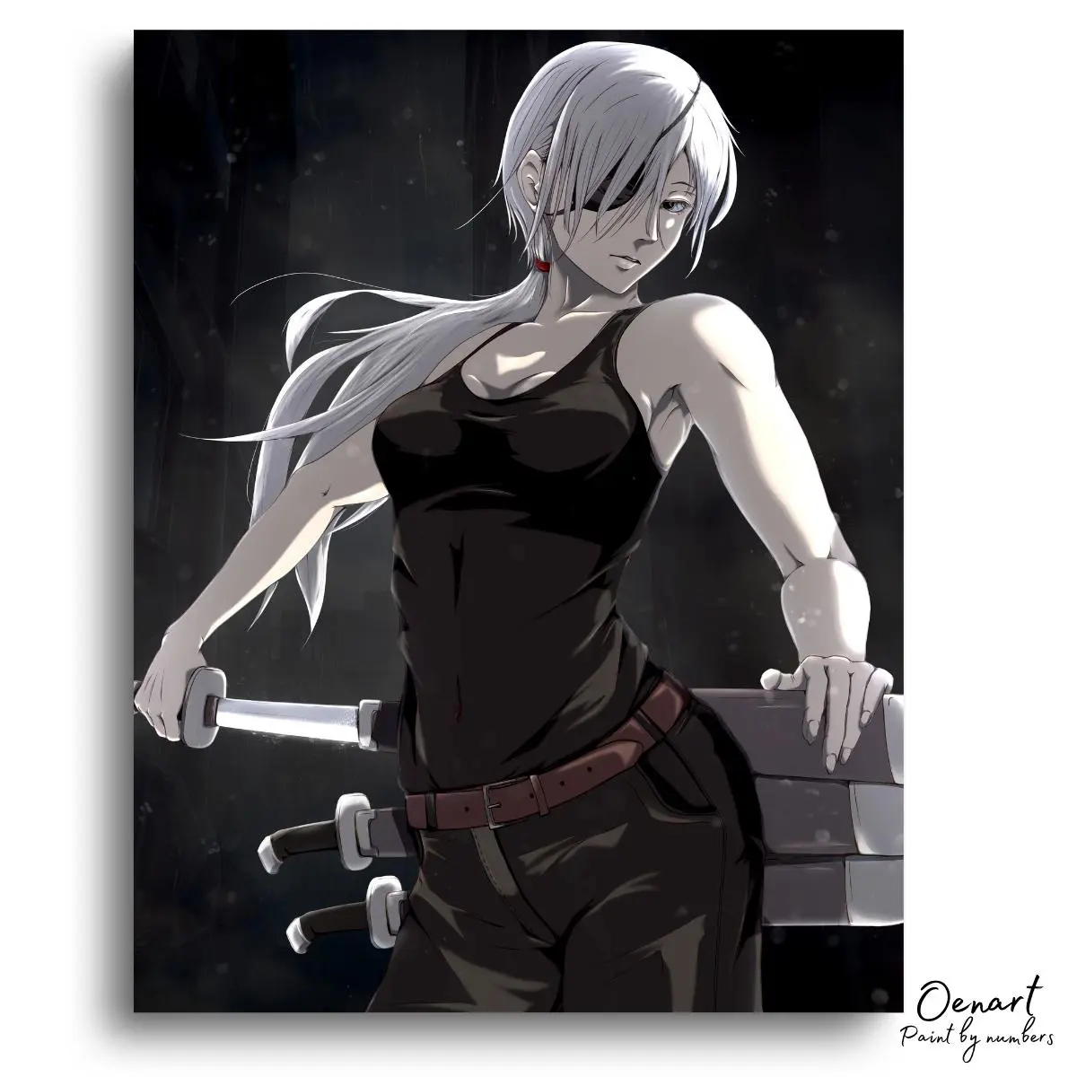 Chainsaw Man: Quanxi - Anime Diamond Painting - Oenart™