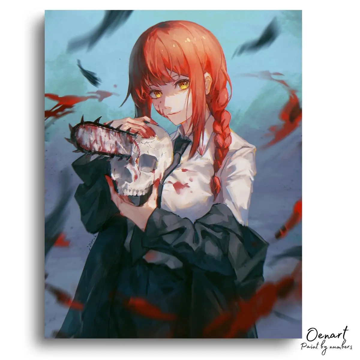 Chainsaw Man: Scolet - Anime Diamond Painting - Oenart™