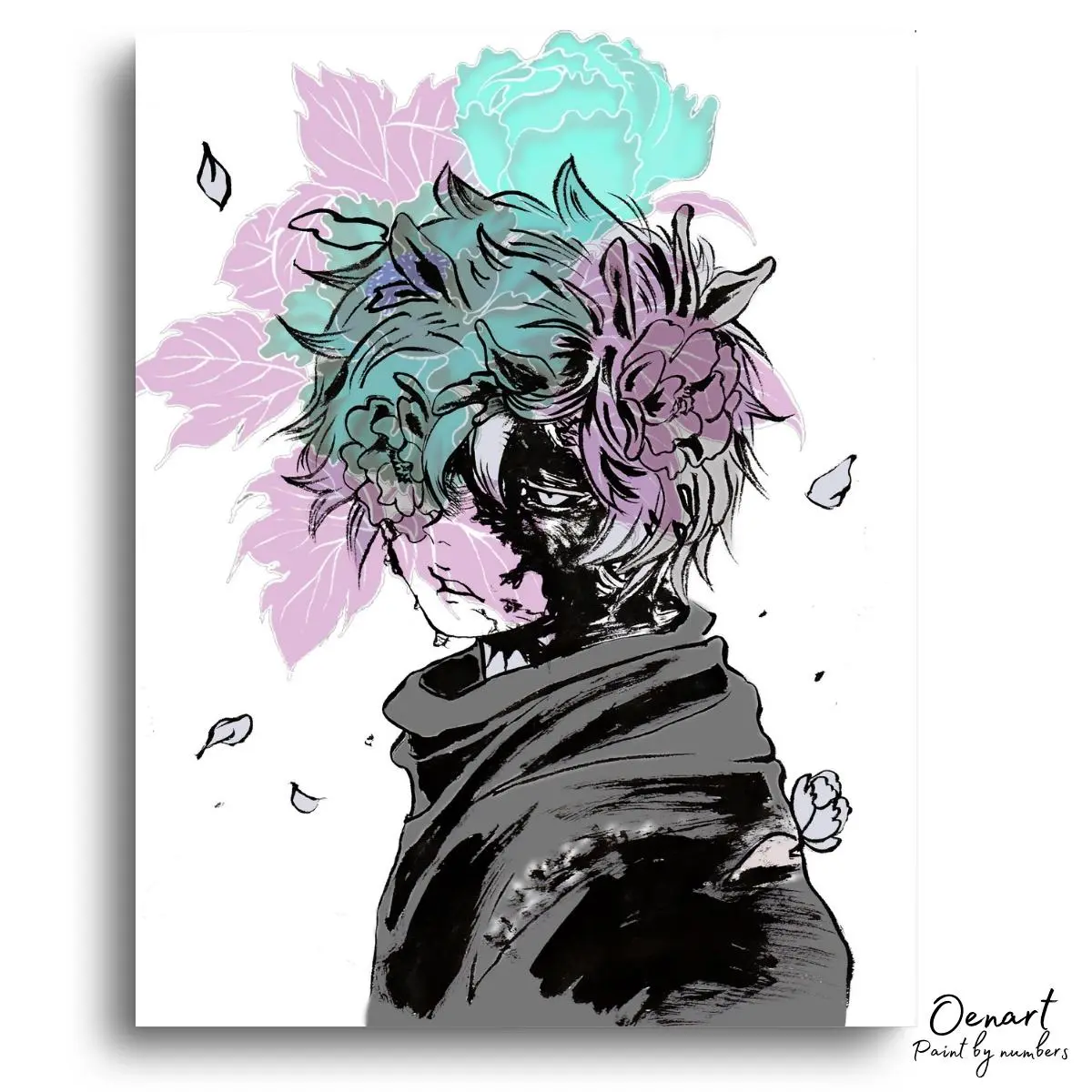 Hell's Paradise: Flower - Anime Diamond Painting - Oenart™