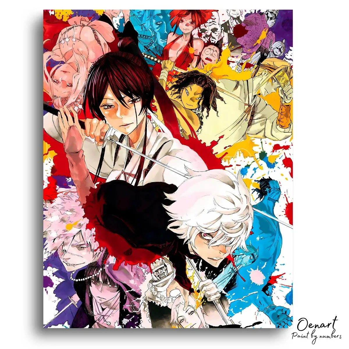 Hell's Paradise: Heroes - Anime Diamond Painting - Oenart™
