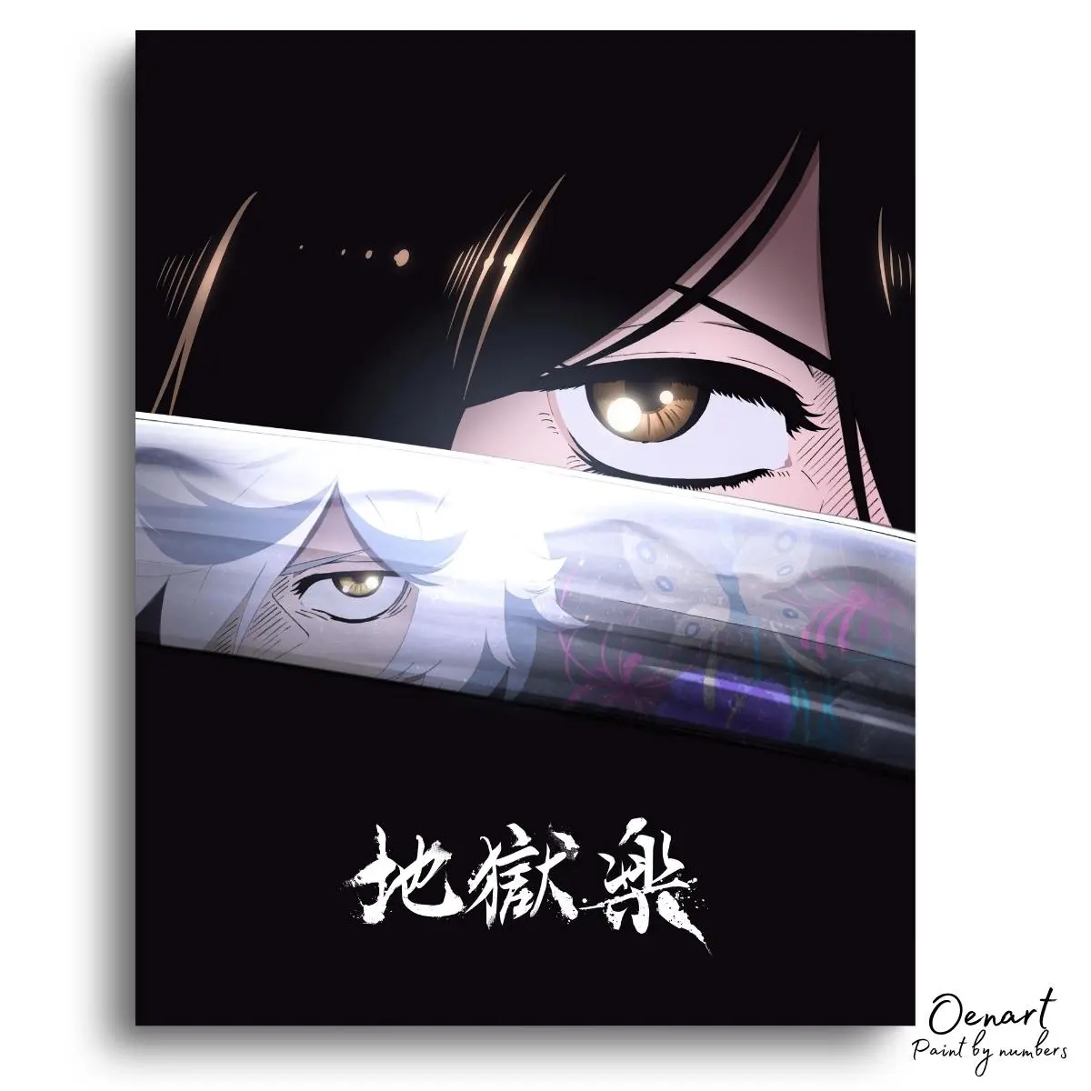 Hell's Paradise: Reflection - Anime Diamond Painting - Oenart™