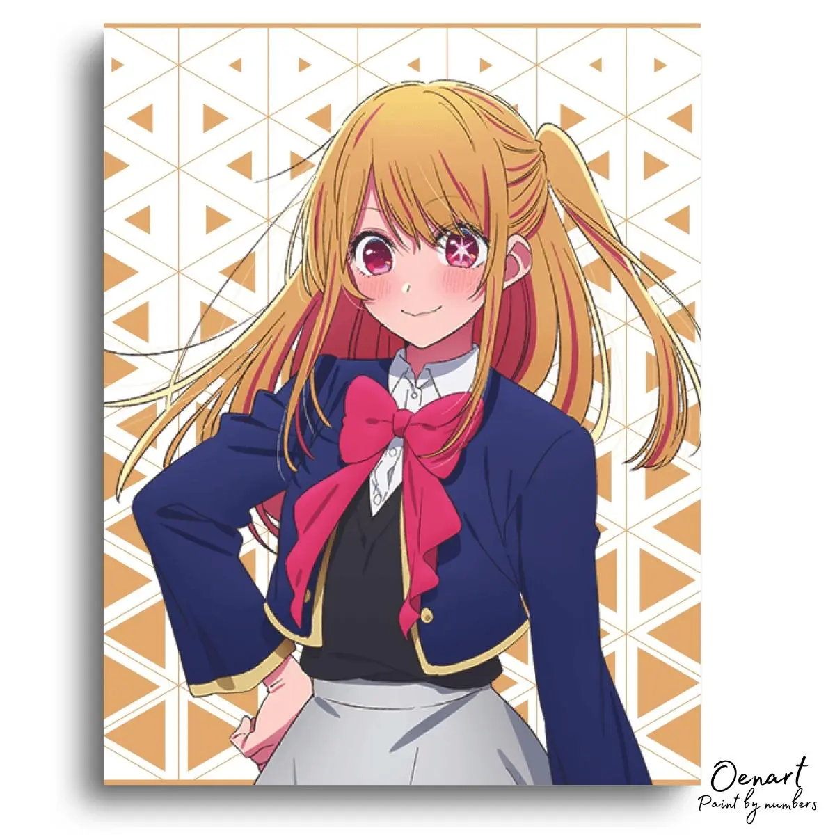 Oshi no Ko: Ruby - Anime Diamond Painting - Oenart™