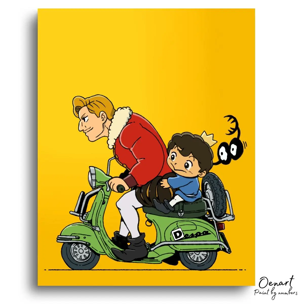 Ranking of Kings: Motorcycle - Anime Diamond Painting - Oenart™