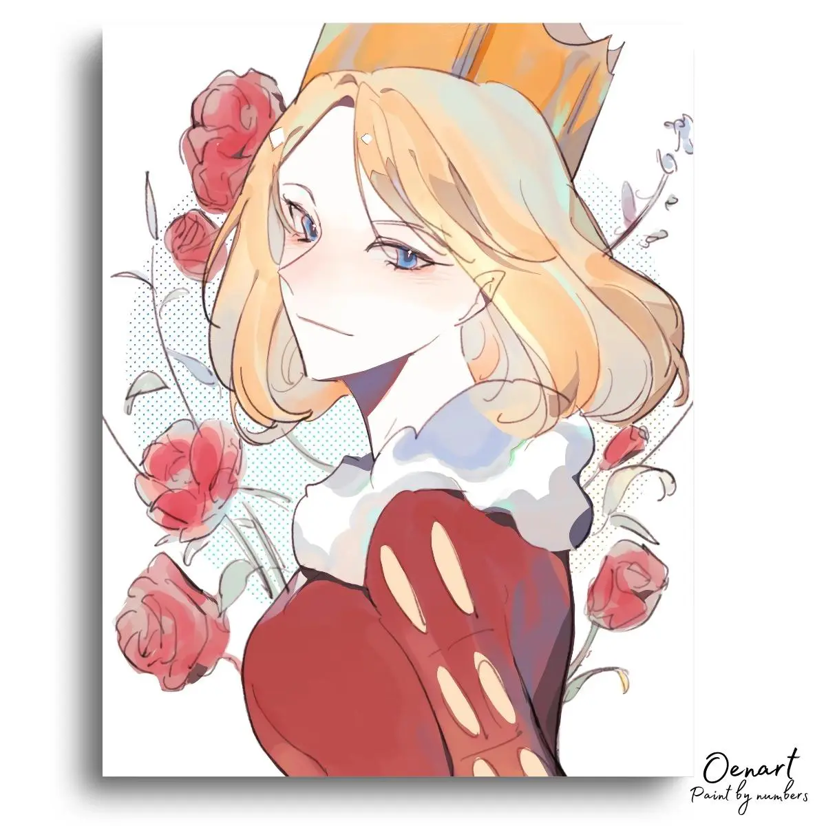 Ranking of Kings: The Queen - Anime Diamond Painting - Oenart™