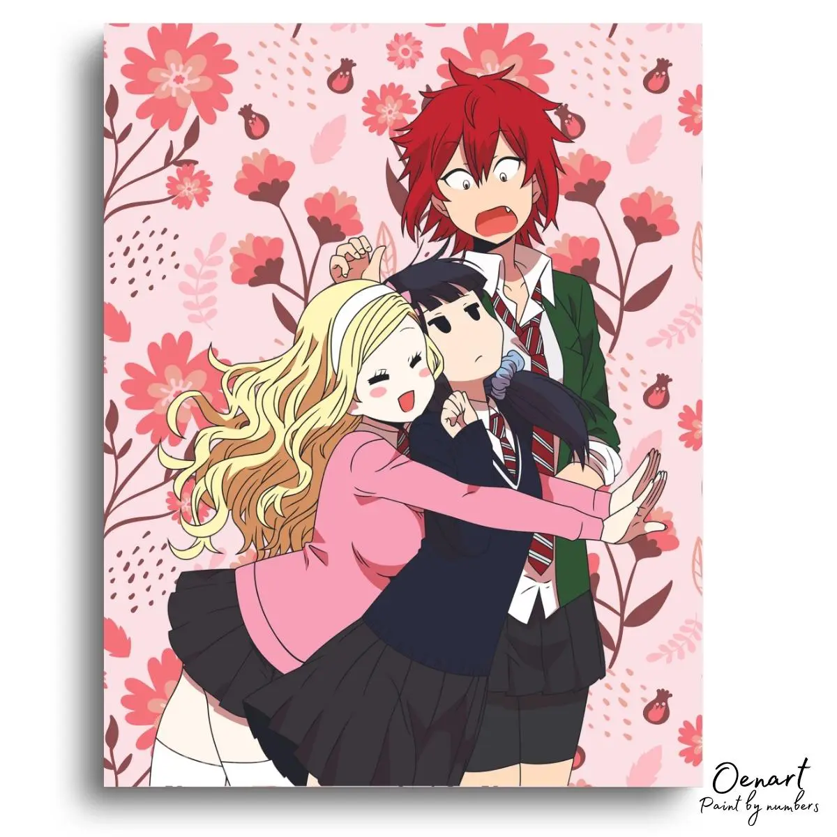 Tomo Chan Is a Girl: Girls - Anime Diamond Painting - Oenart™