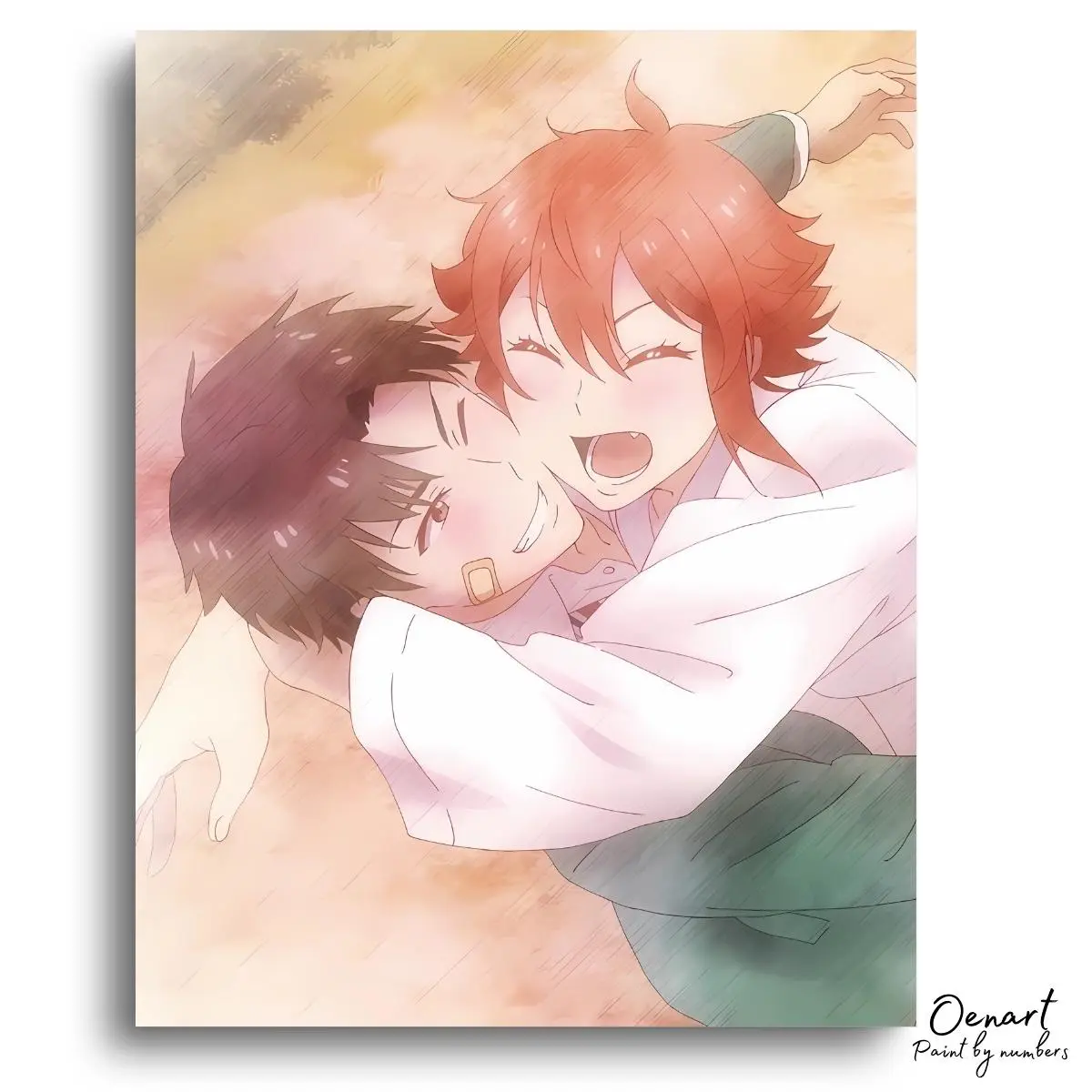 Tomo Chan Is a Girl: Glad - Anime Diamond Painting - Oenart™
