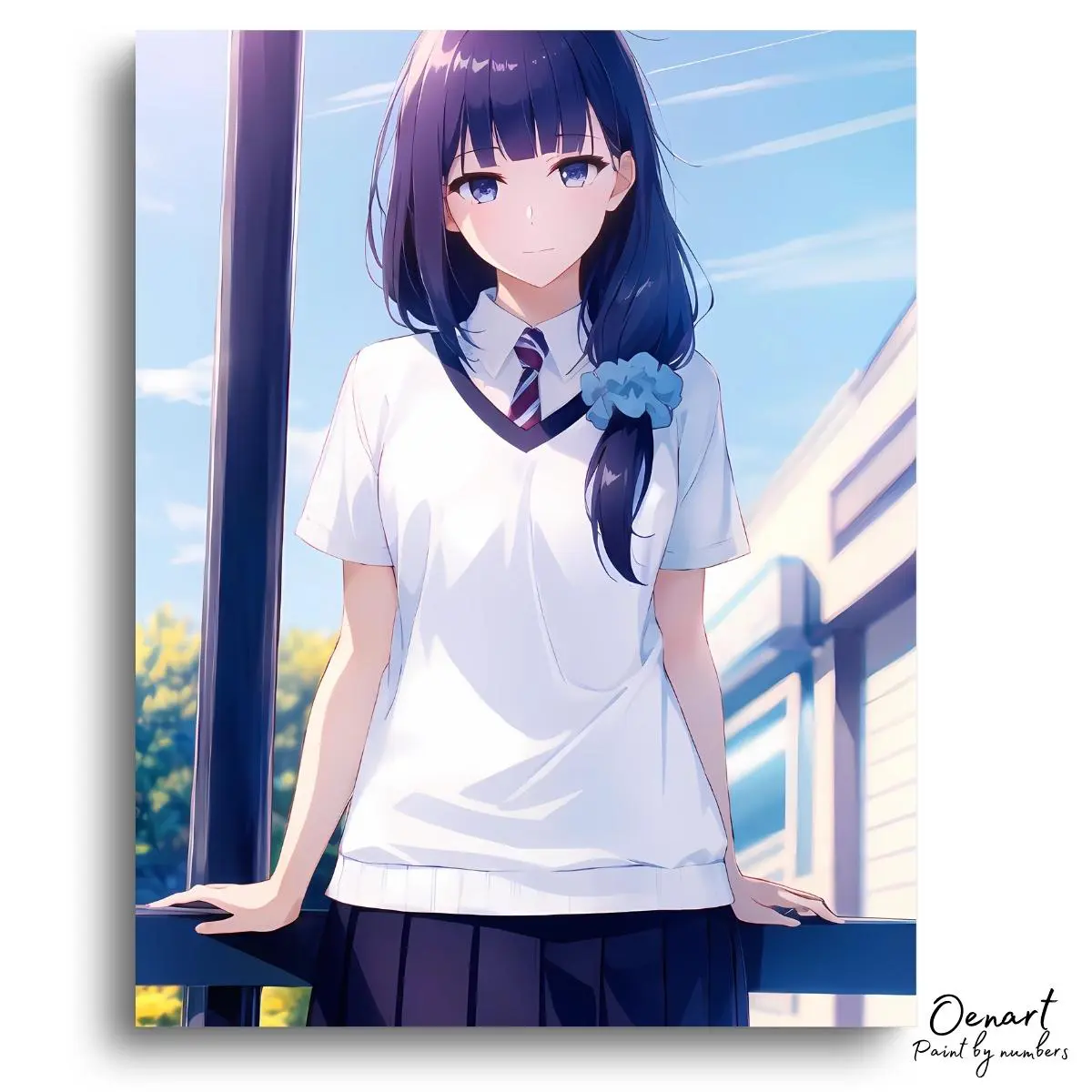 Tomo Chan Is a Girl: Portrait - Anime Diamond Painting - Oenart™