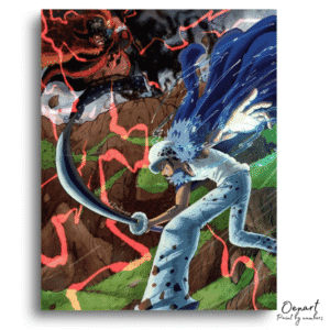 Epic Battle Lightning Clash - Paint By Numbers Kit