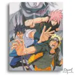 Team Heroes Action Ready - Paint By Numbers Kit