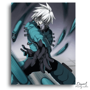 Battle Suit Action Pose - Paint By Numbers Kit