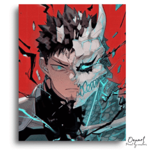 Half Human Dragon Portrait - Paint By Numbers Kit