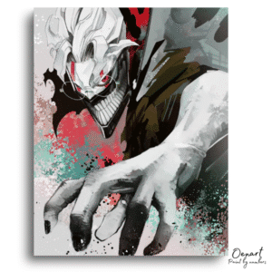 White Hair Demon Hand - Paint By Numbers Kit