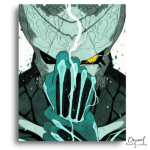 Bold Monster Striking Pose - Paint By Numbers Kit