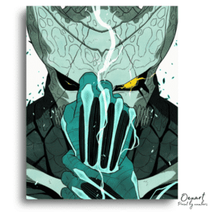 Bold Monster Striking Pose - Paint By Numbers Kit