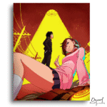Bright Urban Night Scene - Paint By Numbers Kit