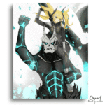 Electric Duo Battle Pose - Paint By Numbers Kit