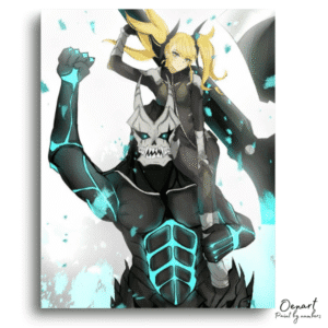 Electric Duo Battle Pose - Paint By Numbers Kit