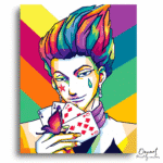 Colorful Pop Art Cards - Paint By Numbers Kit