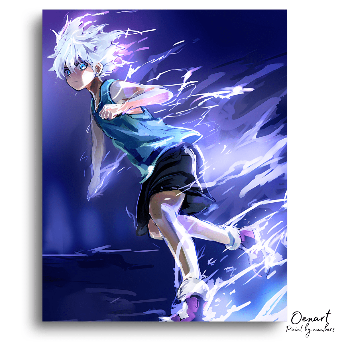 Electric Youth Dynamic Motion - Paint By Numbers Kit