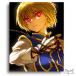 Scarlet Eyes Chain Art - Paint By Numbers Kit