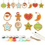 Merry Mix Ornaments – Paint By Numbers Kit
